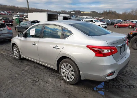 2016 Nissan Sentra S из США, поврежденный, VIN 3N1AB7AP6GY293814